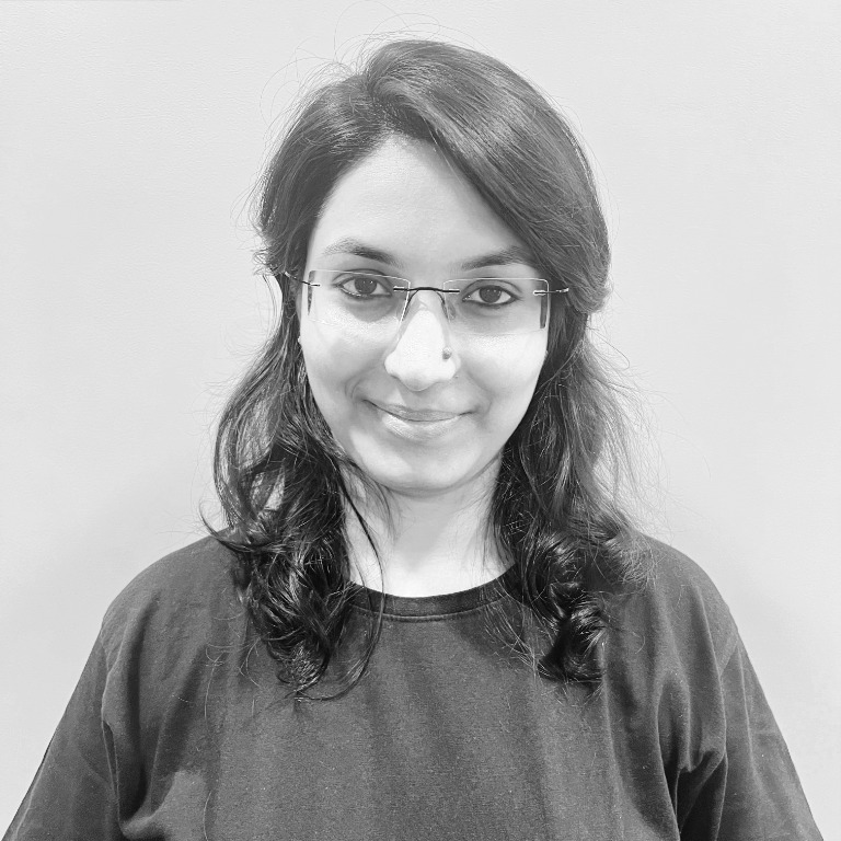 Akshita Daswani grayscale Gaurav Daswani